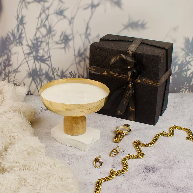 Golden Urli 4 wick Soy Wax Candle